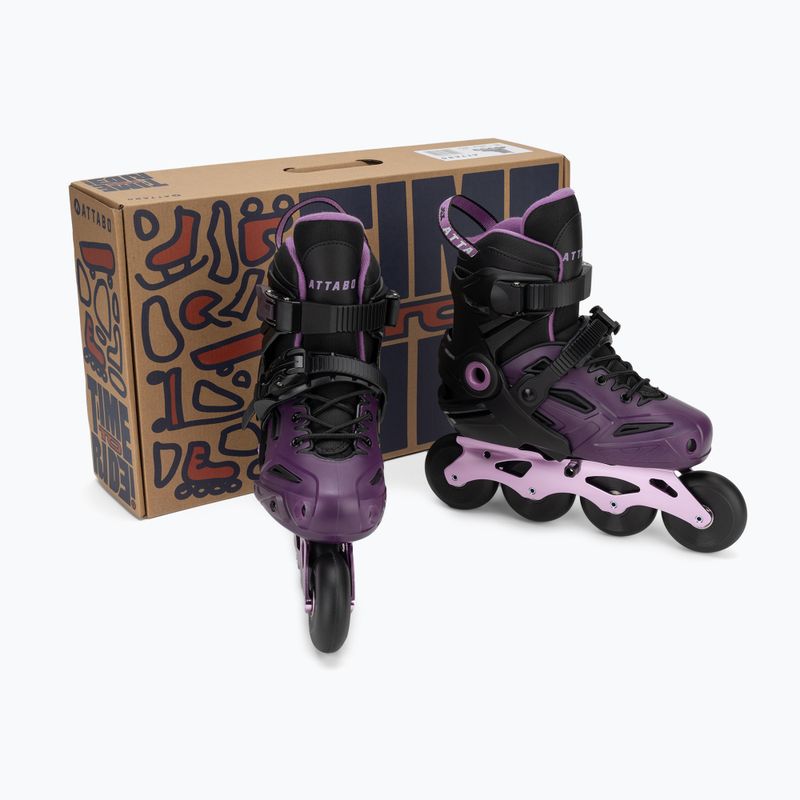 Verstellbare Kinder-Inlineskates ATTABO JGX purple 20