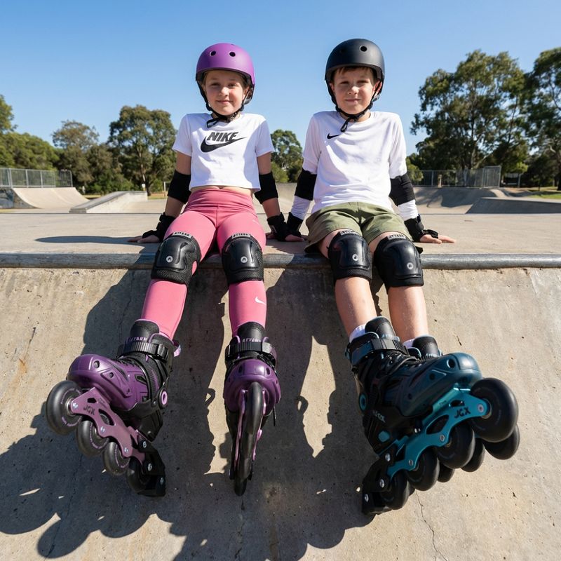 Verstellbare Kinder-Inlineskates ATTABO JGX purple 4