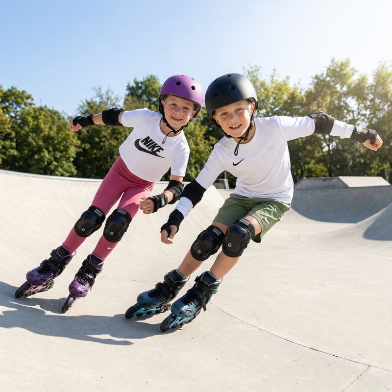 Verstellbare Kinder-Inlineskates ATTABO JGX purple 6