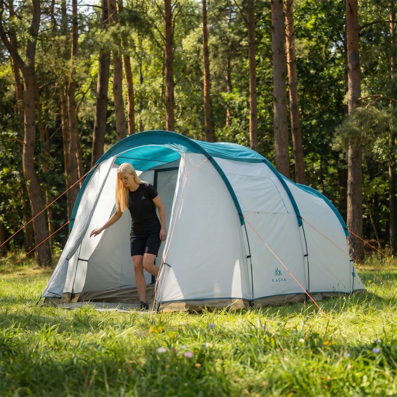 4-Personen Campingzelt KADVA Kavio 4 türkis 19