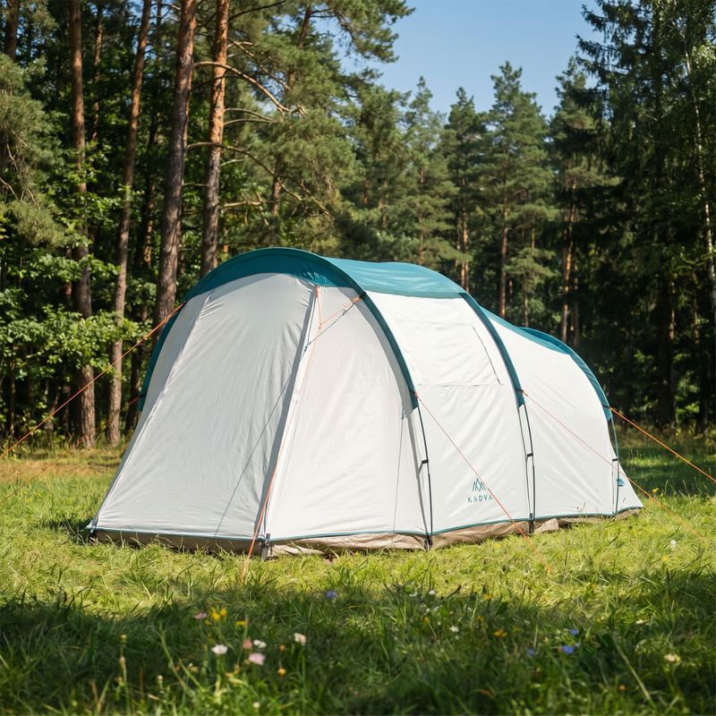 4-Personen Campingzelt KADVA Kavio 4 türkis 20