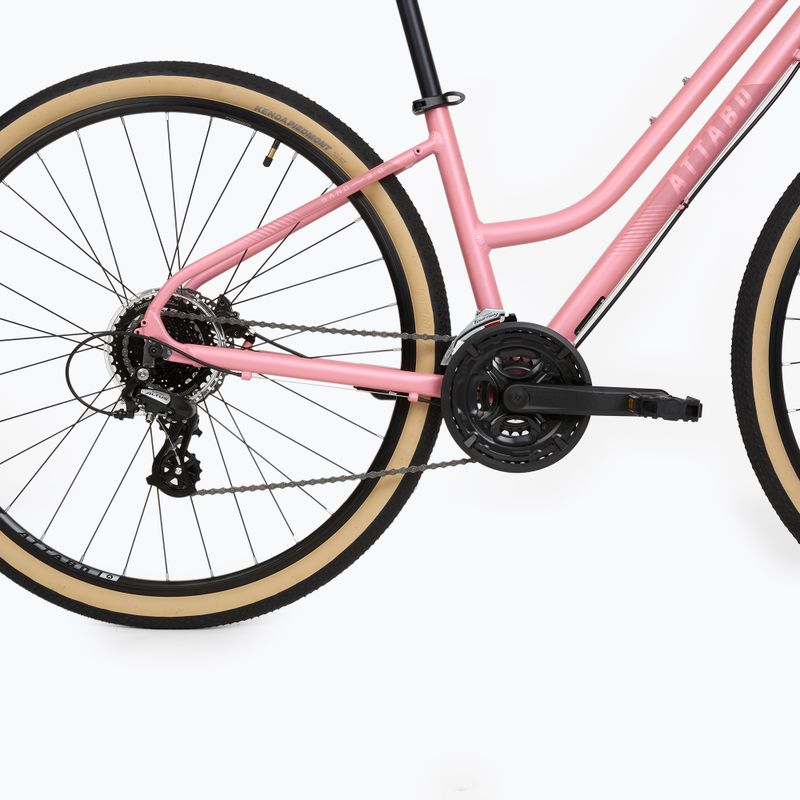 Crossbike Damen ATTABO SANO 3.0 28" Rosa 5