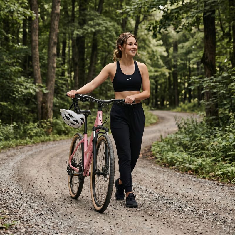 Crossbike Damen ATTABO SANO 3.0 28" Rosa 4