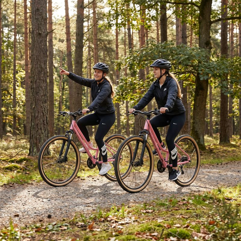 Crossbike Damen ATTABO SANO 3.0 28" Rosa 7
