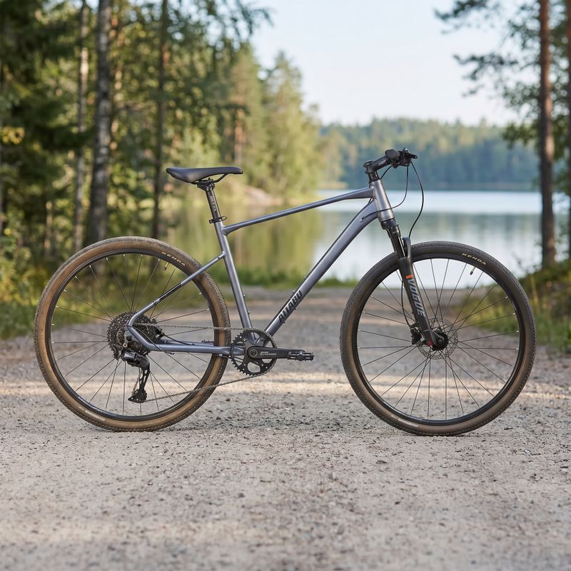 Crossbike Herren ATTABO TORRE 5.0 28" Grau 3