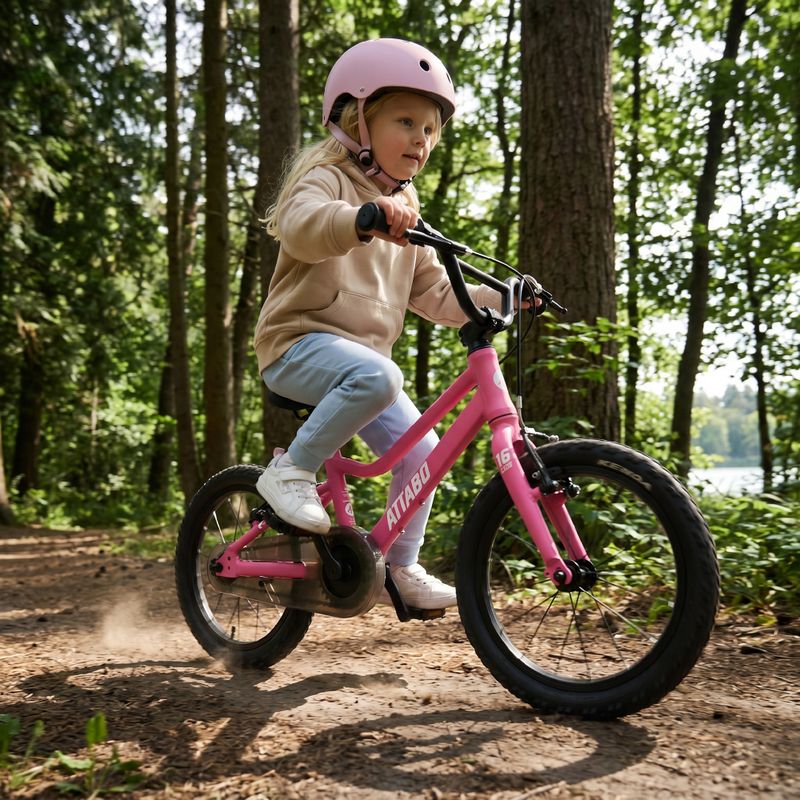 Kinderfahrrad ATTABO EASE 16" 6, 4 kg Gen 2 rosa 6