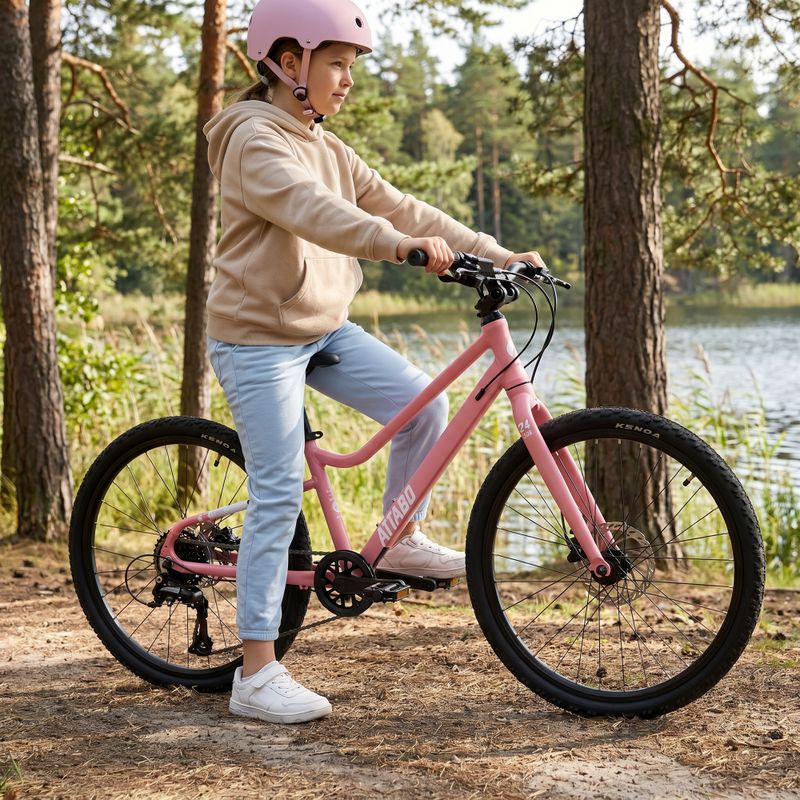 Kinderfahrrad ATTABO EASE 24" 9,2 kg Gen 2 pink 4