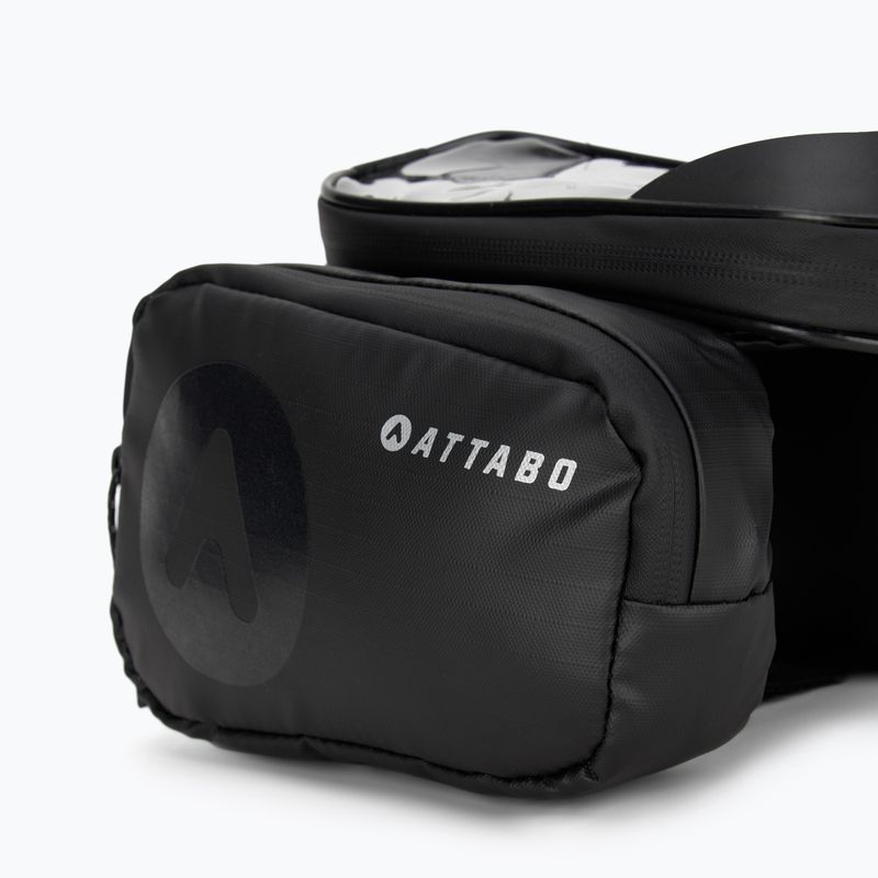 ATTABO NaviPack Fahrrad Rahmentasche schwarz 5