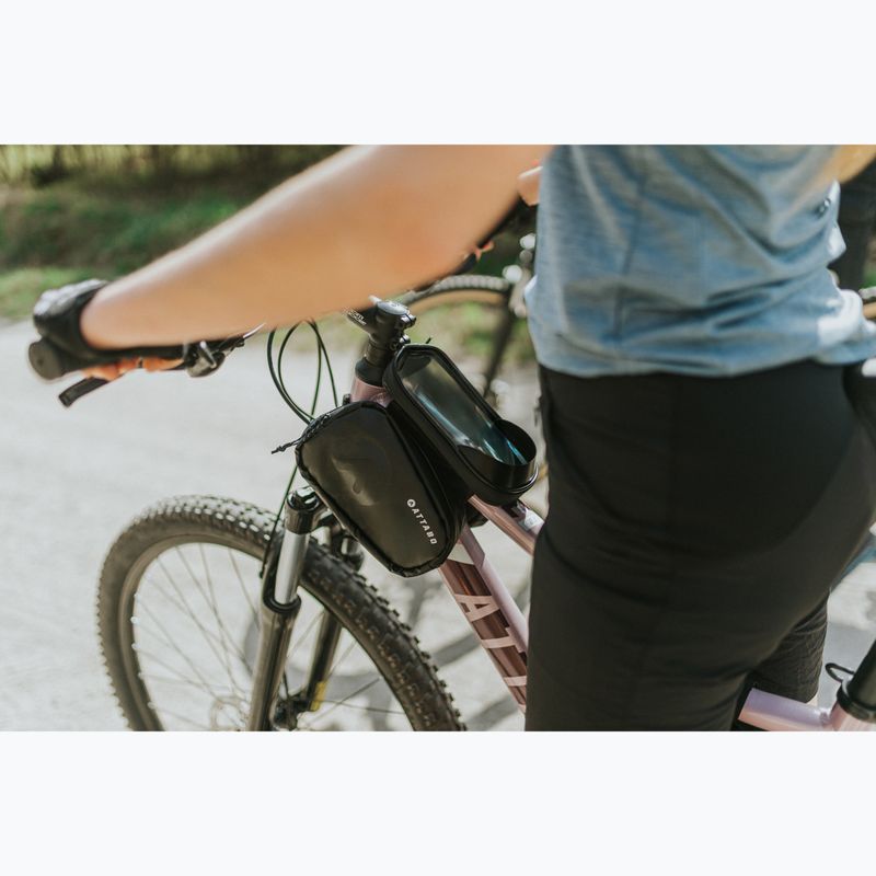 ATTABO NaviPack Fahrrad Rahmentasche schwarz 8