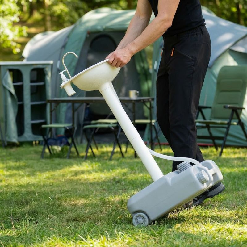 Camping-Waschbecken KADVA ViaPoca gray 7