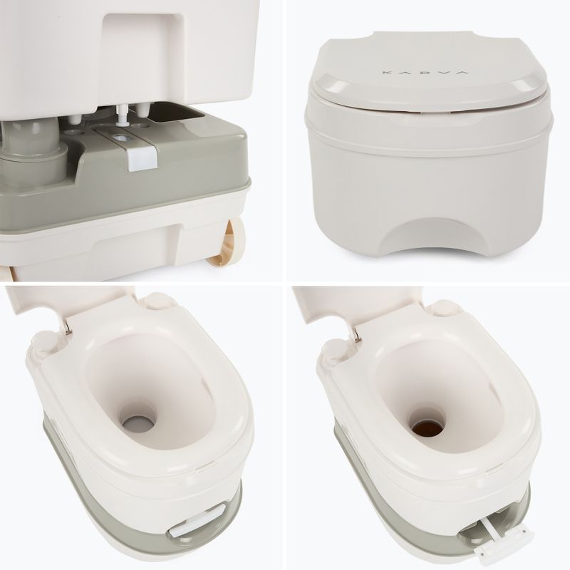 Campingtoilette KADVA Throno PRO Grau 13