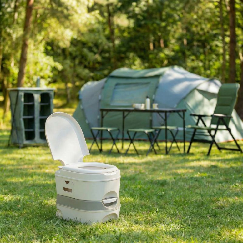 Campingtoilette KADVA Throno PRO Grau 4