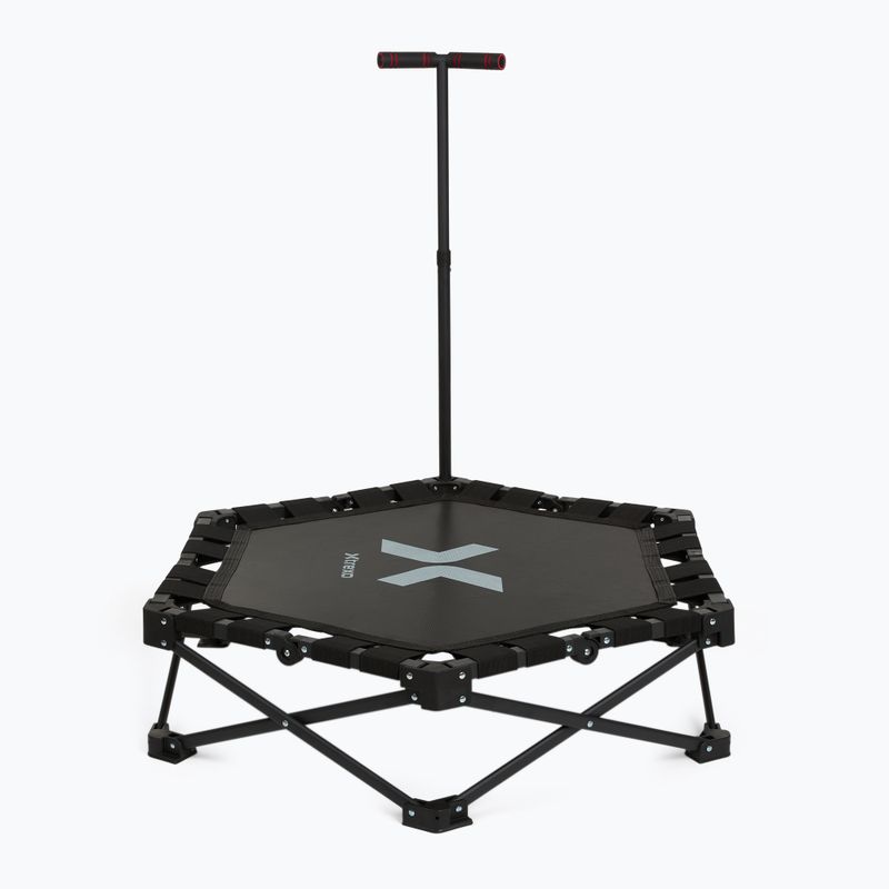 Trampolin XTREXO Hop&Side klappbar schwarz 3