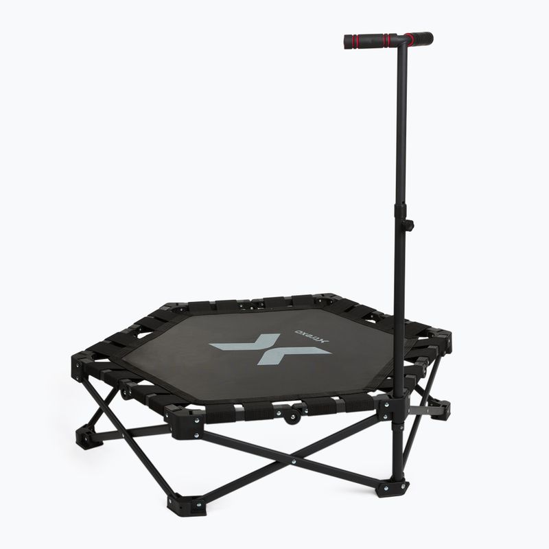 Trampolin XTREXO Hop&Side klappbar schwarz 4