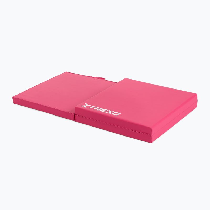 XTREXO Faltbare Gymnastikmatratze 180 x 60 x 5 cm rosa 4