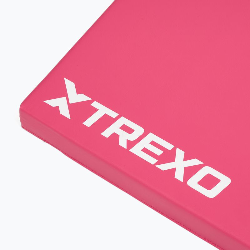 TREXO Faltbare Gymnastikmatratze 180 x 60 x 5 cm rosa 7