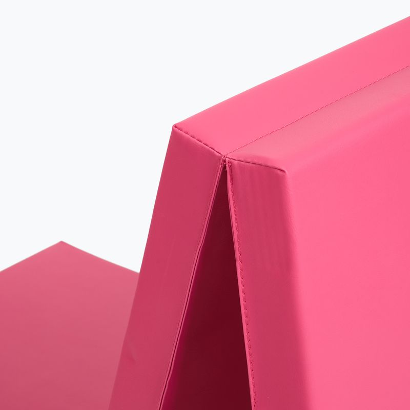 TREXO Faltbare Gymnastikmatratze 180 x 60 x 5 cm rosa 8