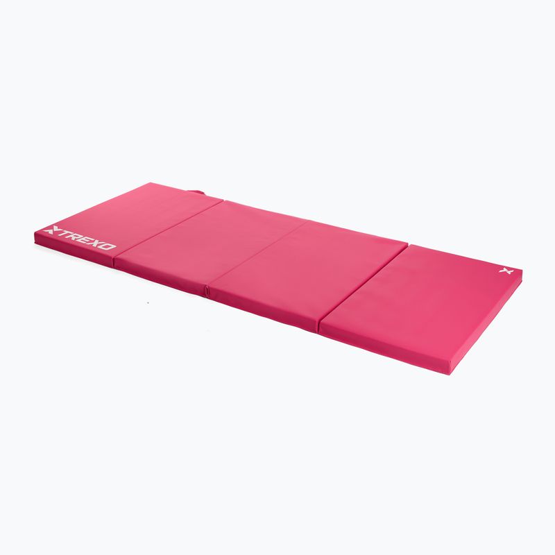 XTREXO Faltbare Gymnastikmatratze 195 x 80 x 5 cm rosa 3