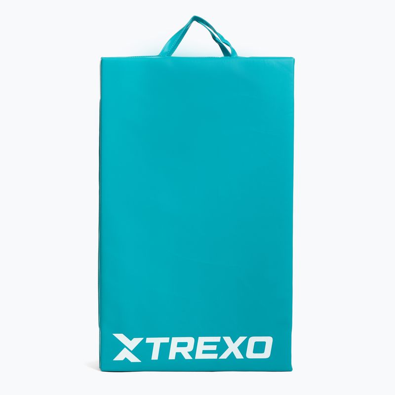TREXO Faltbare Gymnastikmatte 195 x 80 x 5 cm grün 5