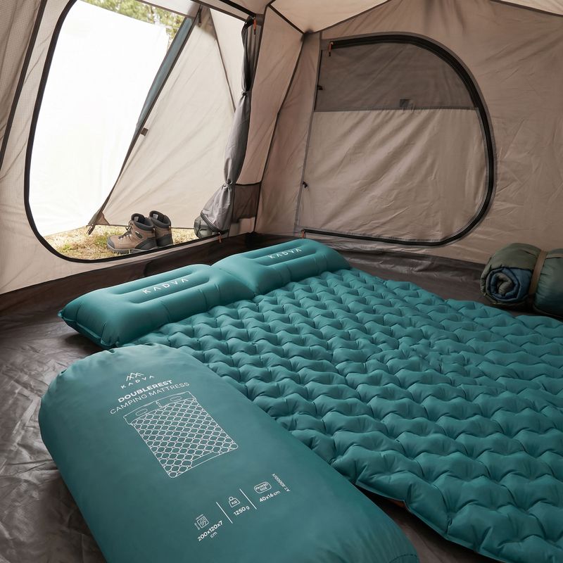 Aufblasbare Matratze KADVA Doublerest grün 10