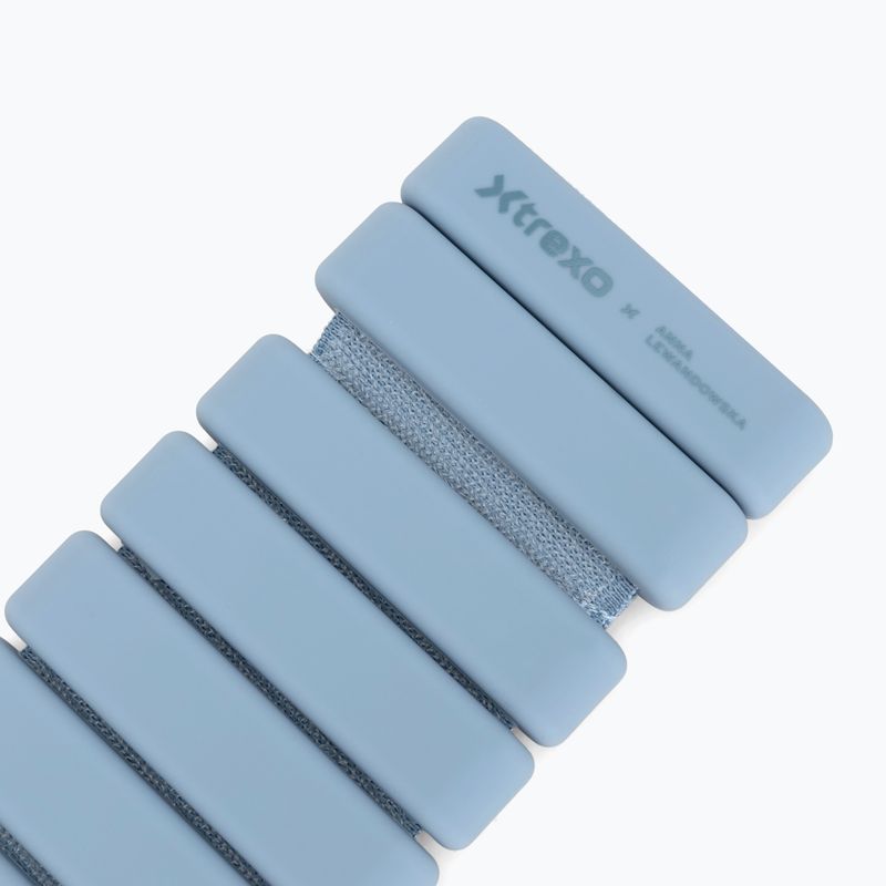 Knöchel- und Handgelenksgewichte XTREXO x Anna Lewandowska Bangles 210 Azul Bruma 5