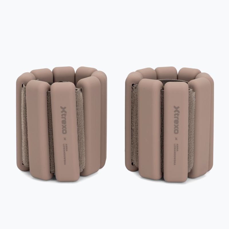 Knöchel- und Handgelenksgewichte XTREXO x Anna Lewandowska Bangles 215 Milktea