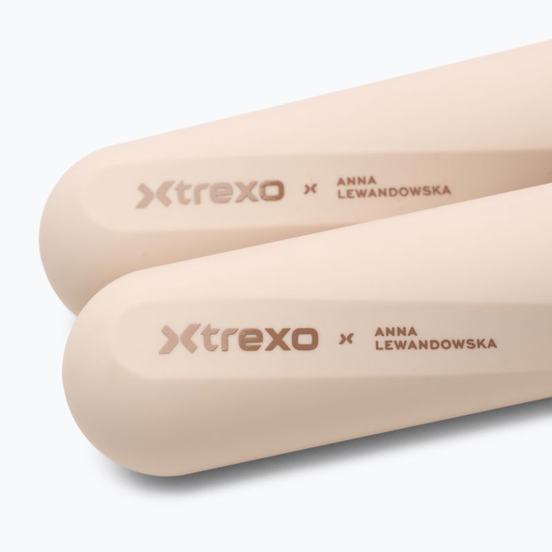Kurzhantel-Set XTREXO x Anna Lewandowska Bars 210 Beige 6
