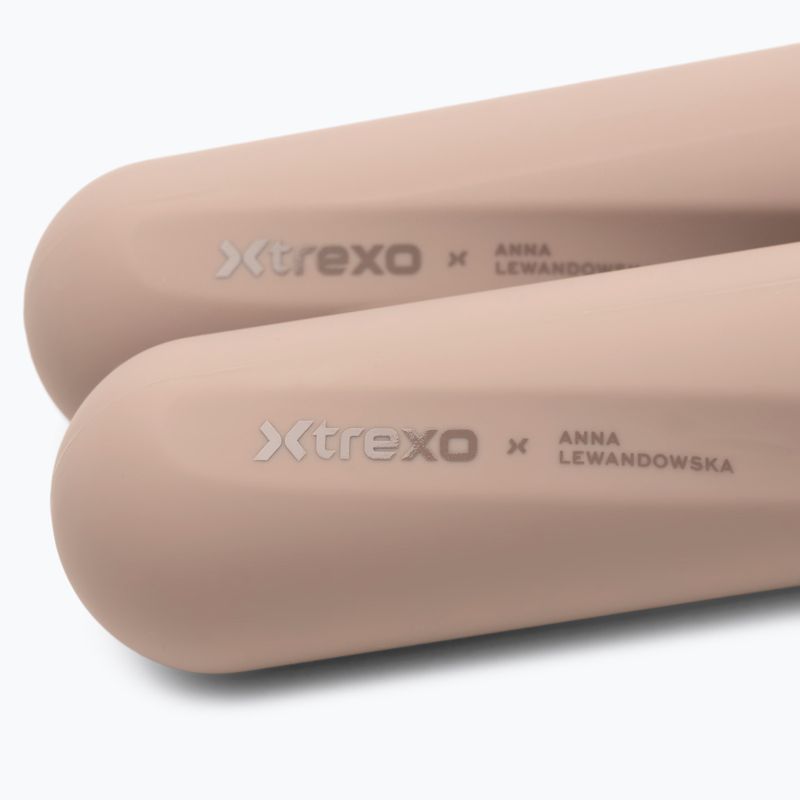 Kurzhantel-Set XTREXO x Anna Lewandowska Bars 220 Milktea 6