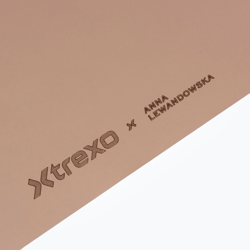 Gymnastik- und Yogamatte XTREXO x Anna Lewandowska play mat 183x61 Milktea 4