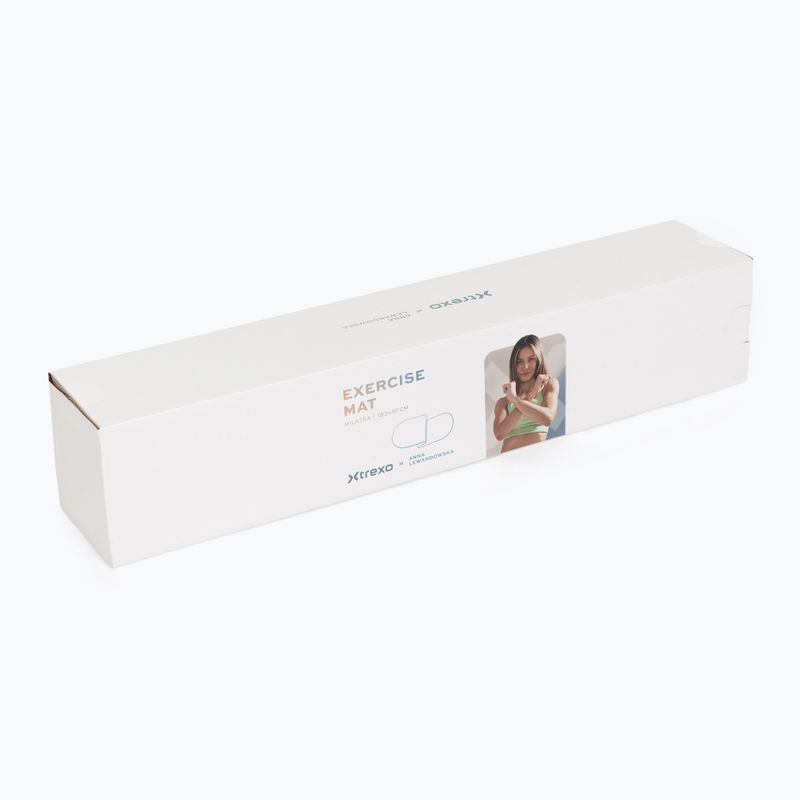 Gymnastik- und Yogamatte XTREXO x Anna Lewandowska play mat 183x61 Milktea 8