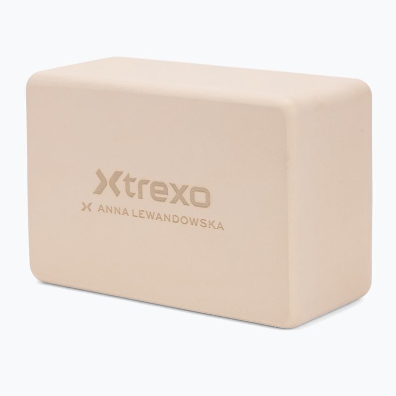 Yoga-Block XTREXO x Anna Lewandowska block Beige 3