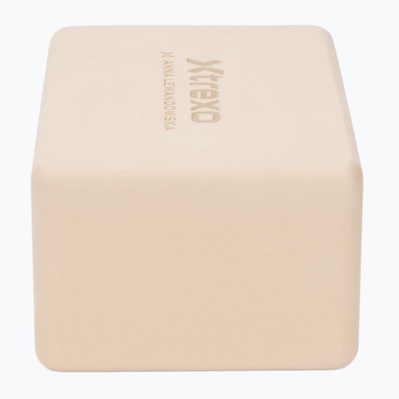 Yoga-Block XTREXO x Anna Lewandowska block Beige 4