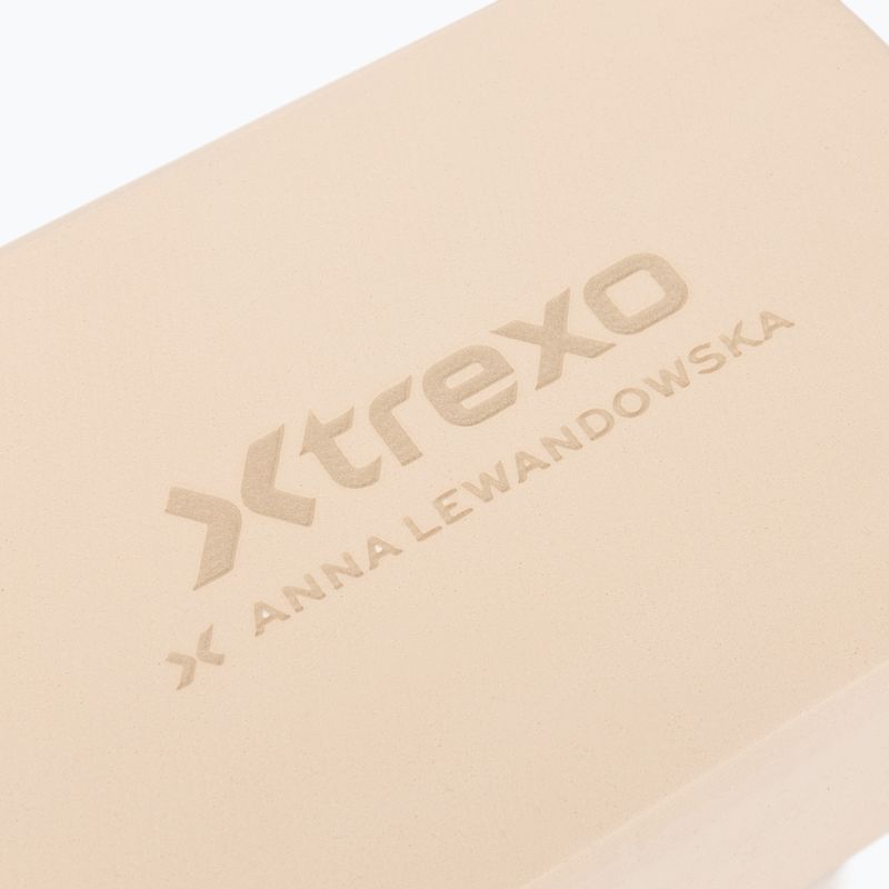 Yoga-Block XTREXO x Anna Lewandowska block Beige 6