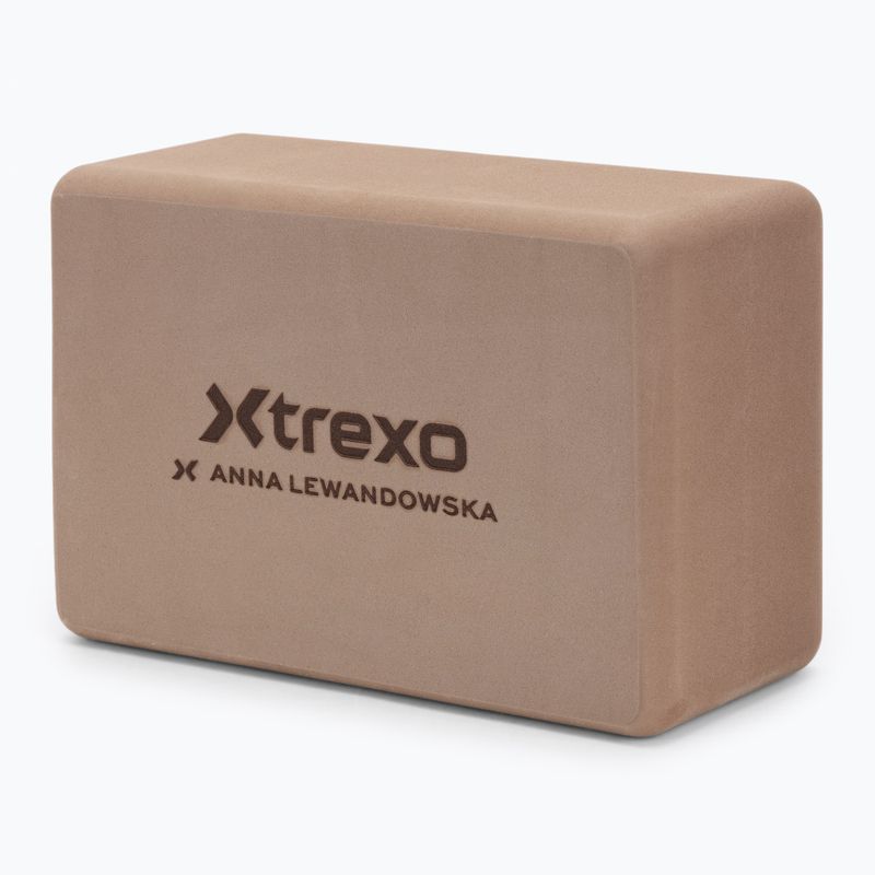 Yoga-Block XTREXO x Anna Lewandowska block Milktea 3