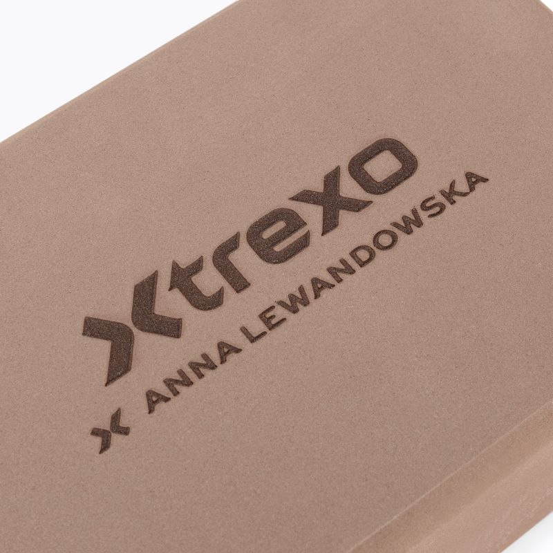 Yoga-Block XTREXO x Anna Lewandowska block Milktea 6