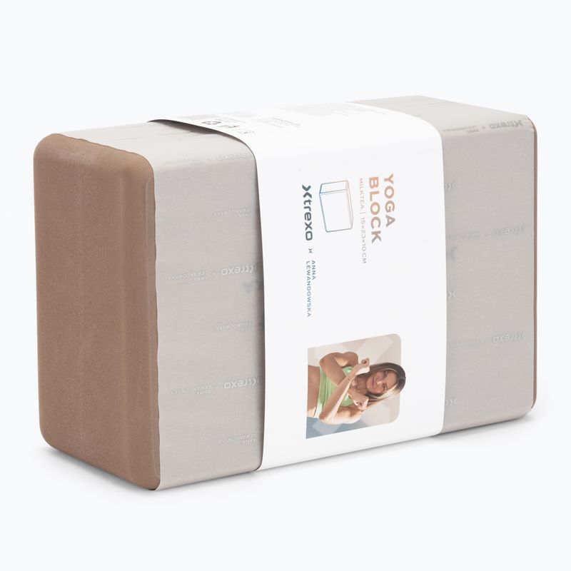 Yoga-Block XTREXO x Anna Lewandowska block Milktea 7