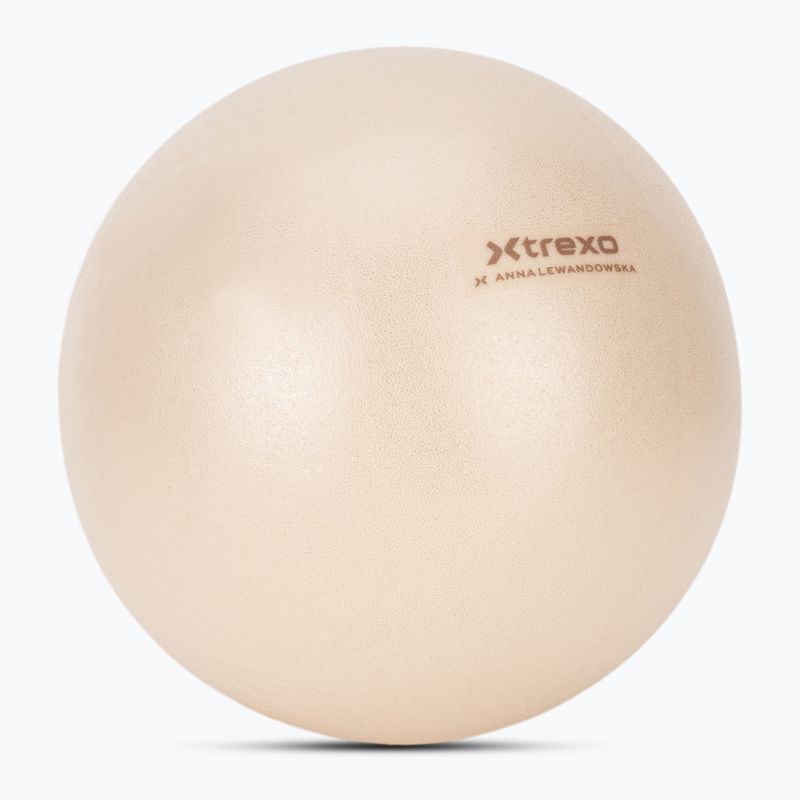Gymnastikball klein XTREXO x Anna Lewandowska ball 20cm Beige 3