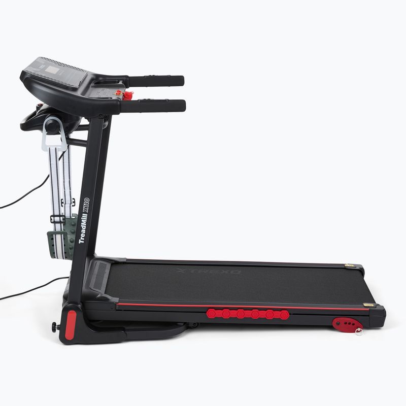Trexo X110+ Laufband mit Massagegerät schwarz 2