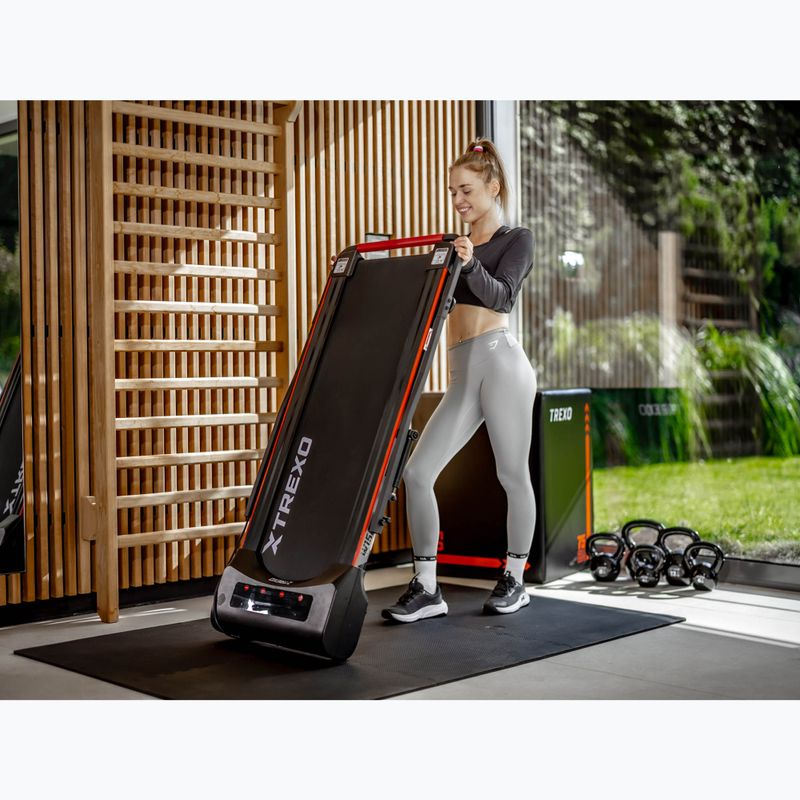 TREXO Walking Pad W150 elektrisches Laufband schwarz 4