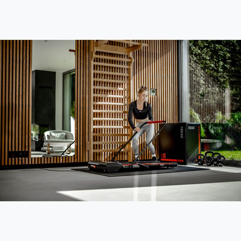 TREXO Walking Pad W150 elektrisches Laufband schwarz 5