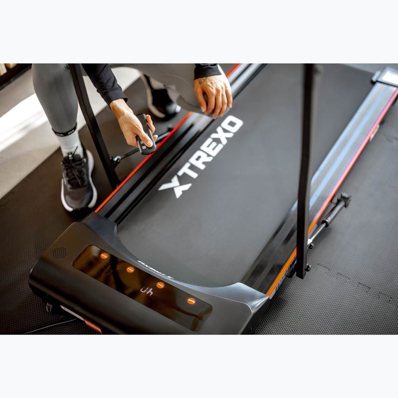 TREXO Walking Pad W150 elektrisches Laufband schwarz 6