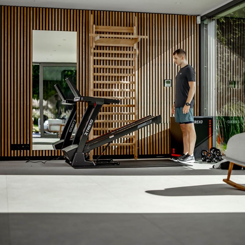 XTREXO X400 elektrisches Laufband schwarz 7