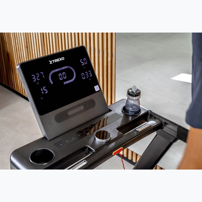 XTREXO X400 elektrisches Laufband schwarz 9