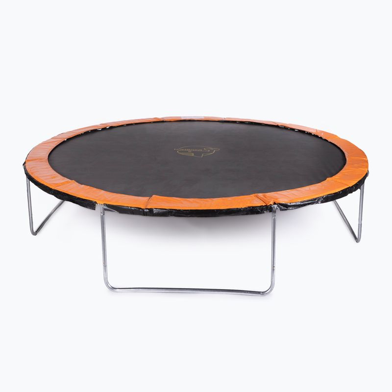 HUMBAKA Super 374 cm Gartentrampolin orange 2