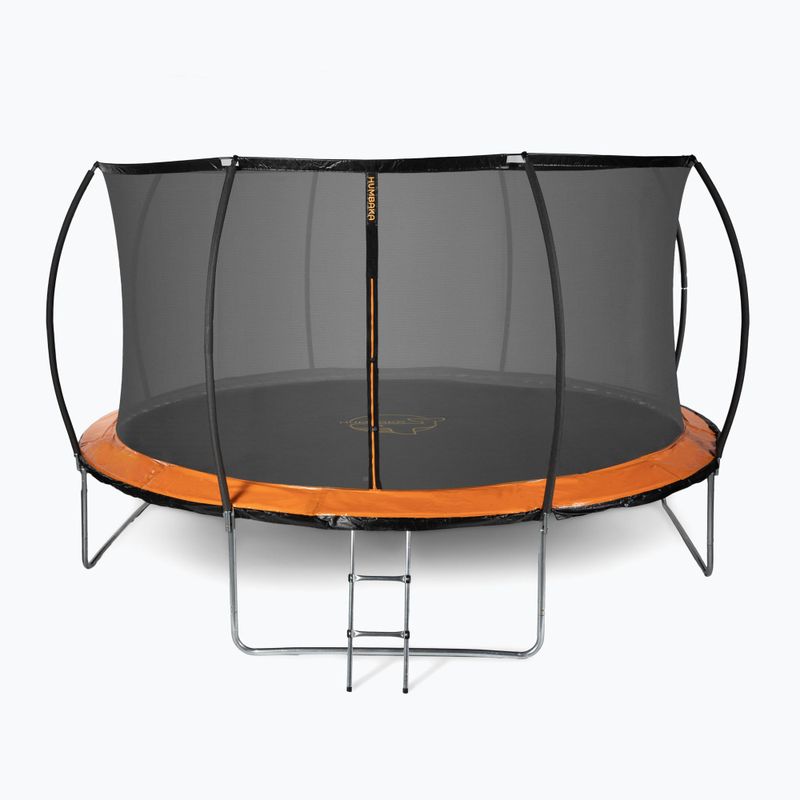 HUMBAKA Super 435 cm Gartentrampolin orange