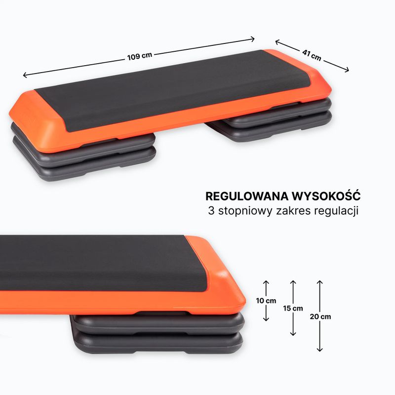 XTREXO Aerobic Stepper AS01 orange 4