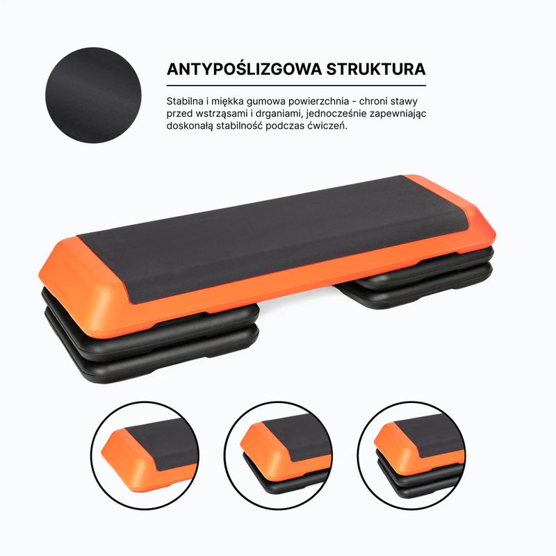 XTREXO Aerobic Stepper AS01 orange 5