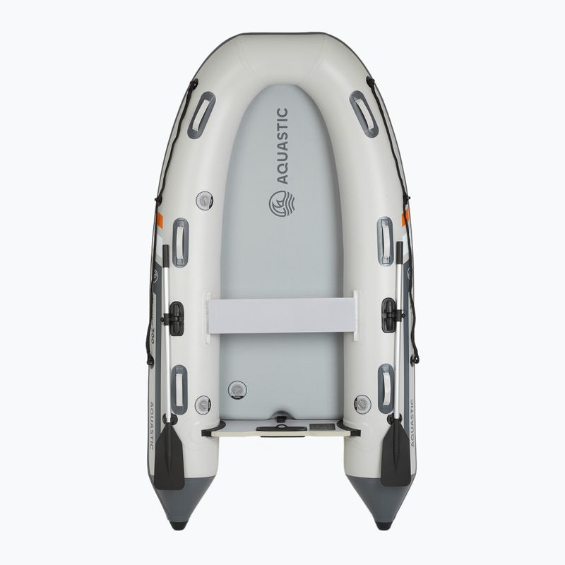 Schlauchboot 4-osobowy AQUASTIC DS Hybrid grau