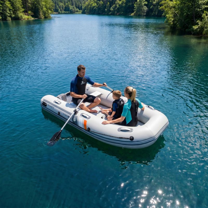 5-Personen-Ponton AQUASTIC DS Hybrid grau 14