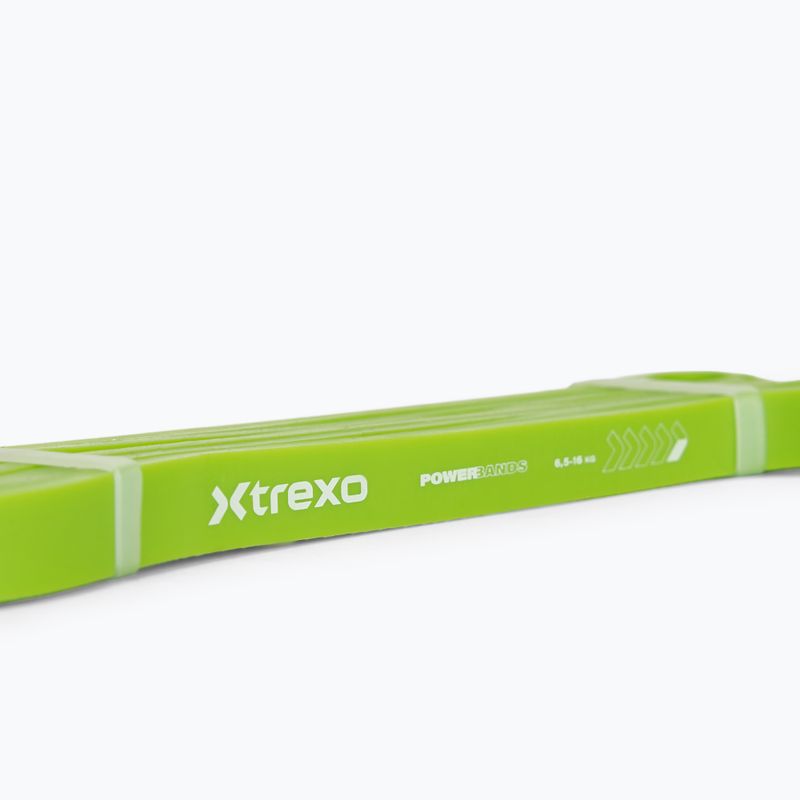 Guma oporowa XTREXO do rehabilitacji 0/5 TXO-B4Z068-OR zielony 4
